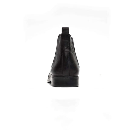 CLASSIC BLACK CALF LEATHER CHELSEA BOOTS